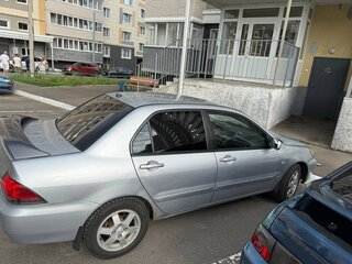 2006 Mitsubishi Lancer IX Рестайлинг, серебристый, 250000 рублей, вид 3