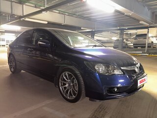 2009 Honda Civic VIII Рестайлинг, синий, 1050000 рублей, вид 1