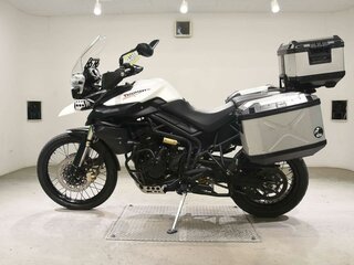 2012 Triumph Tiger 800, белый, 799000 рублей, вид 1