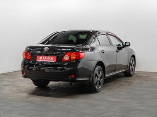 2008 Toyota Corolla AMT X (E140, E150), чёрный, 910000 рублей, вид 3