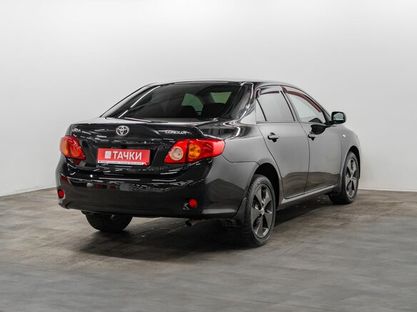 2008 Toyota Corolla AMT X (E140, E150), чёрный, 910000 рублей - вид 3