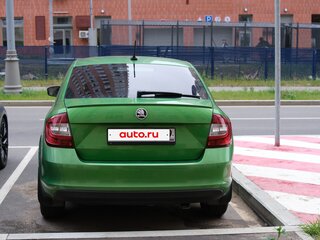 2018 Skoda Rapid I Рестайлинг, зелёный, 1620000 рублей, вид 5