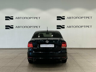2016 Volkswagen Polo V Рестайлинг, чёрный, 899000 рублей, вид 5