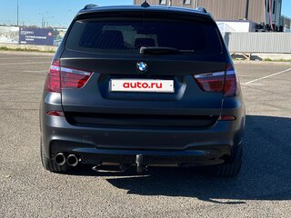 2014 BMW X3 20i xDrive II (F25), чёрный, 1950000 рублей, вид 4