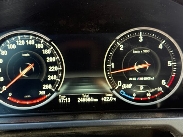 2016 BMW X6 M50d II (F16), белый - вид 7