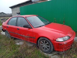 1992 Honda Civic V, красный, 150000 рублей, вид 1