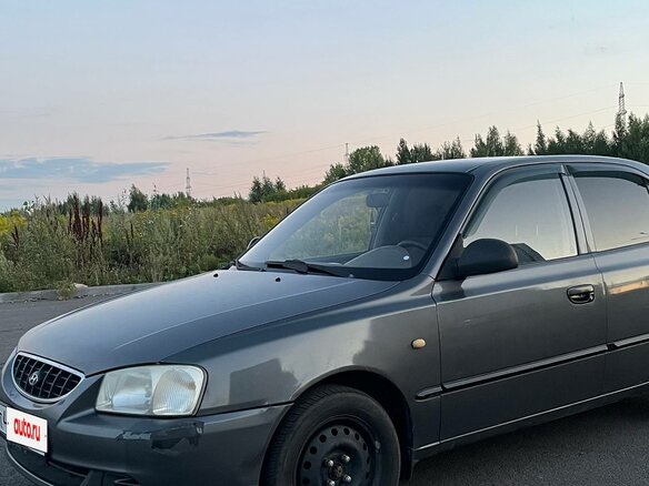 2006 Hyundai Accent ТагАЗ II, серый, 250000 рублей - вид 8