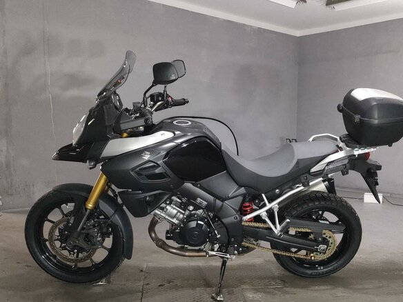 2015 Suzuki V-Strom 1000, чёрный, 747000 рублей