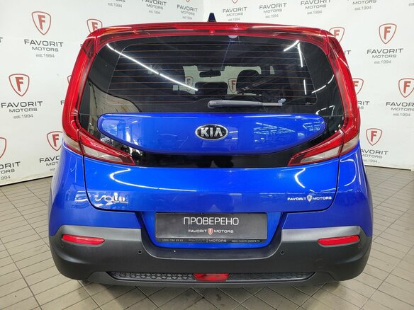 2020 Kia Soul III, синий - вид 2