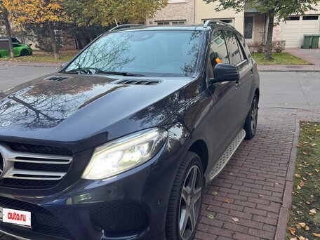 2017 Mercedes-Benz GLE 300 I (W166), синий, 3100000 рублей, вид 1