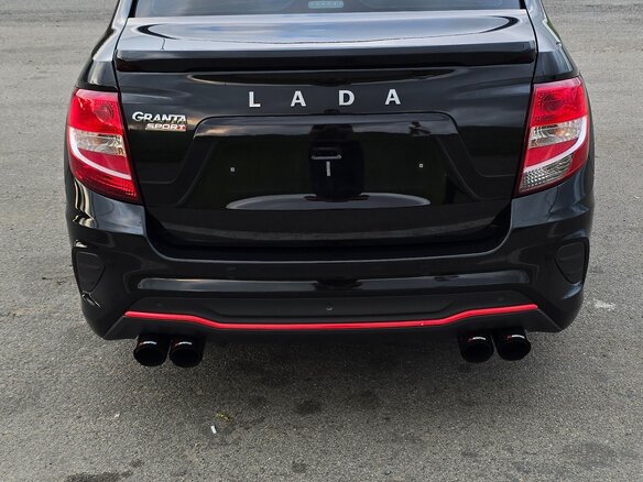 2023 Lada (ВАЗ) Granta Drive Active I Рестайлинг, чёрный, 1050000 рублей - вид 3