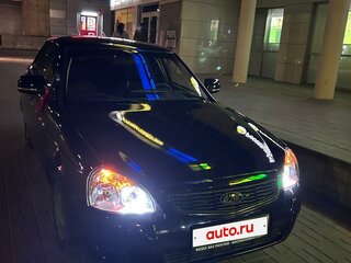 2010 Lada (ВАЗ) Priora I, чёрный, 340000 рублей, вид 2