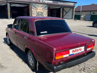 2003 Lada (ВАЗ) 2107, красный, 130000 рублей, вид 2