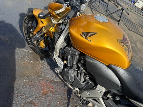 2007 Honda CB 600F Hornet, золотистый, 415000 рублей, вид 2
