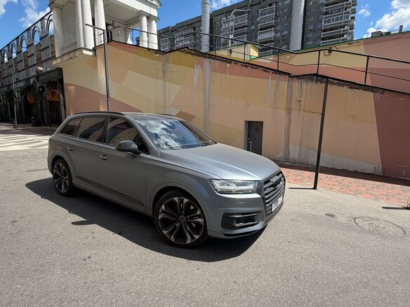 2015 Audi Q7 II (4M), серый - вид 1