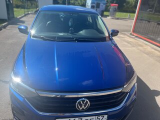 2022 Volkswagen Polo VI, синий, 1690000 рублей, вид 3