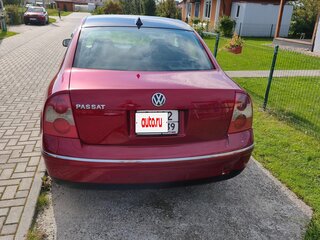 2003 Volkswagen Passat B5 Рестайлинг, красный, 520000 рублей, вид 4