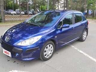 2006 Peugeot 307 I Рестайлинг, синий, 390000 рублей, вид 1