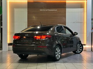 2016 Kia Rio III Рестайлинг, коричневый, 1149000 рублей, вид 4