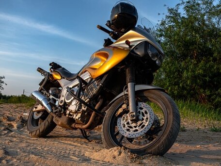 2000 Yamaha TDM850, серебристый, 370000 рублей, вид 4