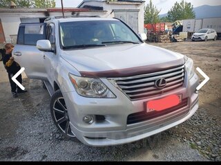2009 Lexus LX 570 III, серебристый, 3300000 рублей, вид 1