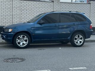 2000 BMW X5 4.4i I (E53), синий, 750000 рублей, вид 2