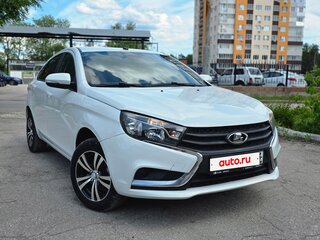 2021 Lada (ВАЗ) Vesta I, белый, 895000 рублей, вид 1