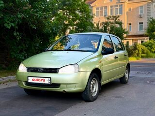 2007 Lada (ВАЗ) Kalina I, зелёный, 160000 рублей, вид 1