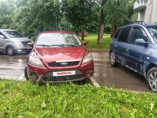 2008 Ford Focus II Рестайлинг, пурпурный, 350000 рублей, вид 4
