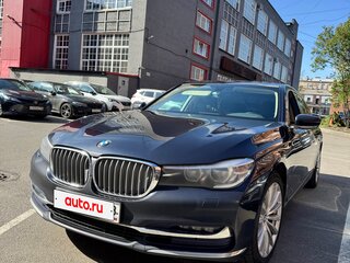 2016 BMW 7 серии Long 730Ld xDrive VI (G11/G12), синий, 2550000 рублей, вид 1