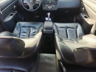 2007 Nissan Tiida I, серебристый, 499000 рублей, вид 4