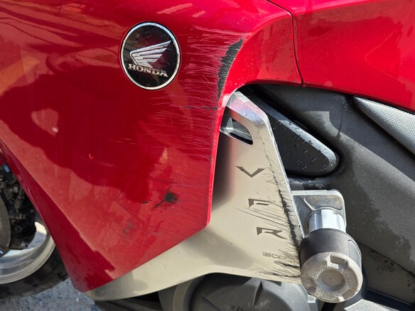 2010 Honda VFR 1200, красный, 750000 рублей - вид 7