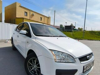 2007 Ford Focus II Рестайлинг, белый, 300000 рублей, вид 2