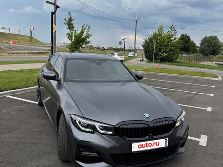 2021 BMW 3 серии 330d xDrive VII (G2x), серый, 4650000 рублей, вид 5