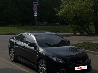 2008 Mazda 6 II (GH), чёрный, 650000 рублей, вид 1