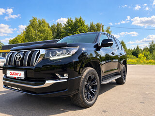 2019 Toyota Land Cruiser Prado 150 Series Рестайлинг 2, чёрный, 5600000 рублей, вид 2