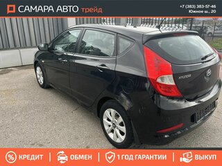 2014 Hyundai Solaris I Рестайлинг, чёрный, 477000 рублей, вид 4