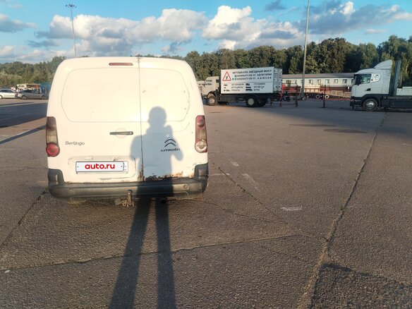 2012 Citroen Berlingo, белый - вид 3