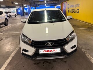 2018 Lada (ВАЗ) Vesta Cross I, белый, 900000 рублей, вид 4