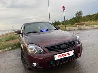 2010 Lada (ВАЗ) Priora I, пурпурный, 300000 рублей, вид 2