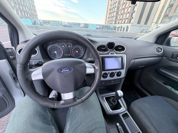 2006 Ford Focus II, серебристый - вид 5