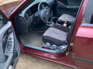 2008 Hyundai Elantra ТагАЗ III (XD2) Рестайлинг, красный, 280000 рублей, вид 5