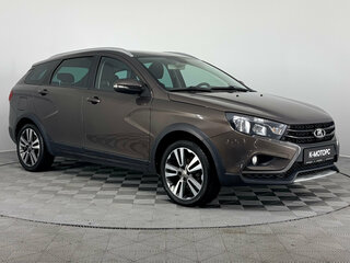 2018 Lada (ВАЗ) Vesta SW Cross I, коричневый, 1150000 рублей, вид 3