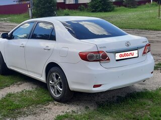 2011 Toyota Corolla X (E140, E150) Рестайлинг, белый, 1070000 рублей, вид 4