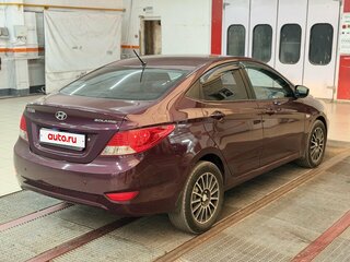 2012 Hyundai Solaris I, фиолетовый, 870000 рублей, вид 2
