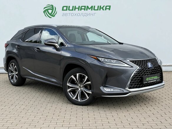 2021 Lexus RX 450h IV Рестайлинг, синий, 7821000 рублей - вид 2