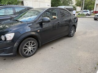 2012 Chevrolet Aveo II, чёрный, 670000 рублей, вид 2