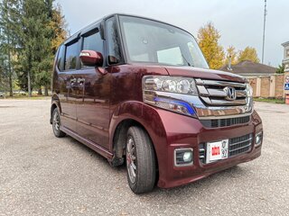 2016 Honda N-BOX I Рестайлинг, пурпурный, 980000 рублей, вид 1