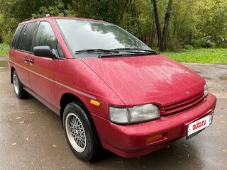 1992 Nissan Prairie II (M11), красный, 350000 рублей, вид 3