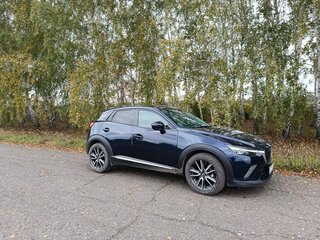 2017 Mazda CX-3 I, синий, 1500000 рублей, вид 3